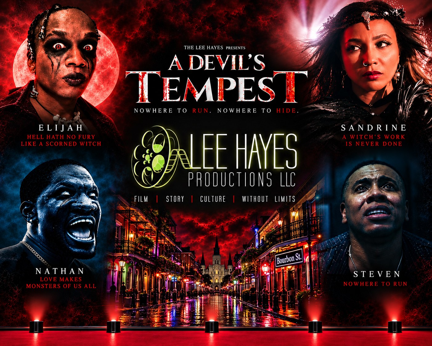 A Devil's Tempest New Orleans artwork